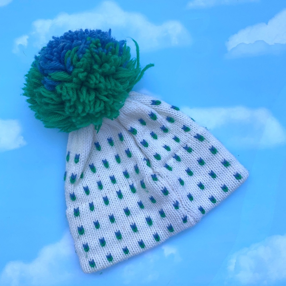 VINTAGE WOOL POMPOM BEANIE